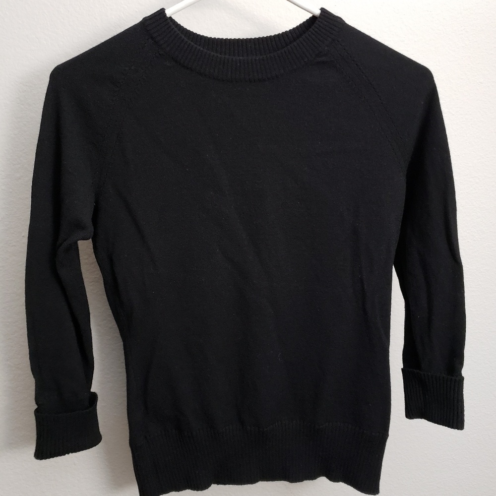 Banana Repubic Wool 3/4 Sleeve Sweater